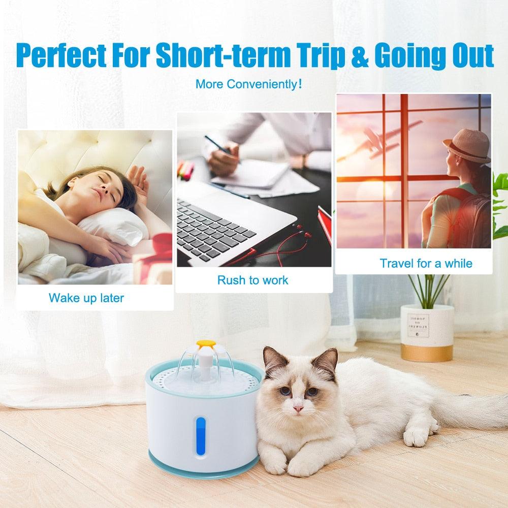 Distributeur automatique d'eau pour animaux de compagnie