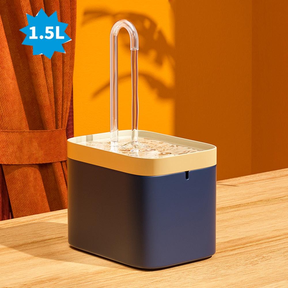 Distributeur automatique d'eau pour animaux de compagnie 097 Blue Free Size