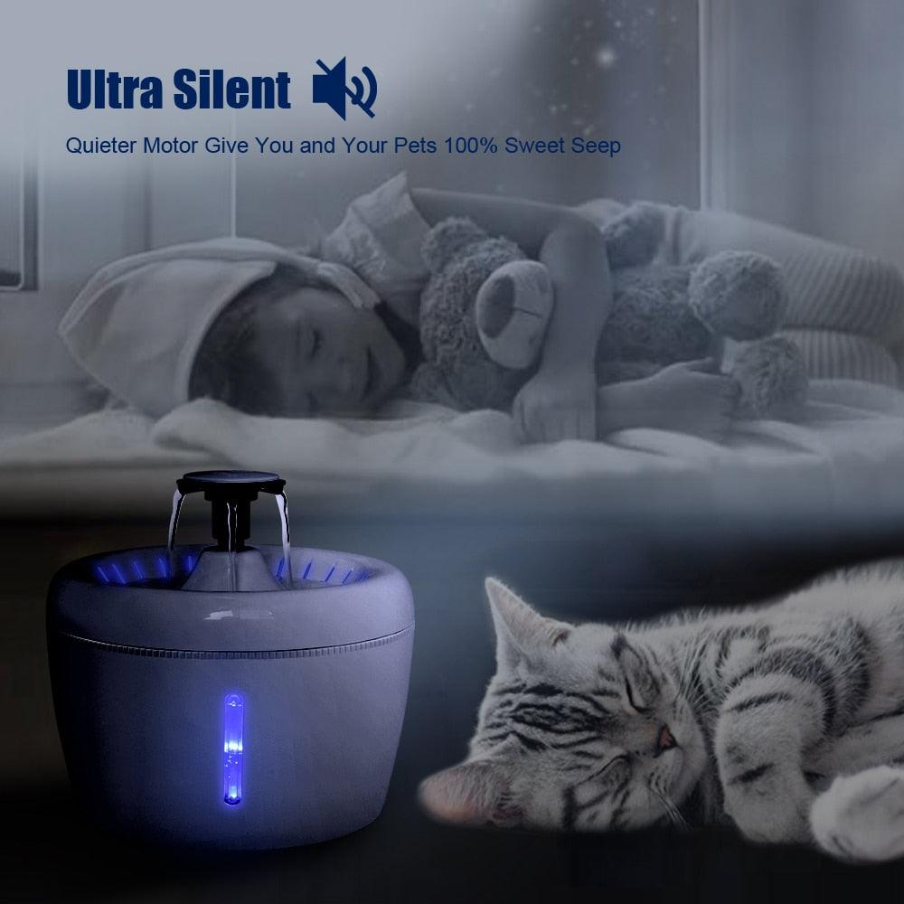Distributeur automatique d'eau pour animaux de compagnie