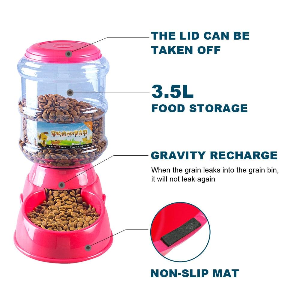 Distributeur d'eau automatique pour animaux de compagnie 3.5L