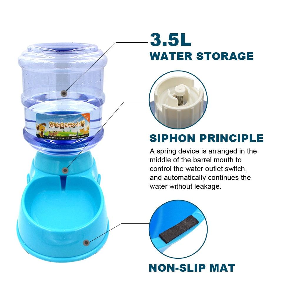 Distributeur d'eau automatique pour animaux de compagnie 3.5L