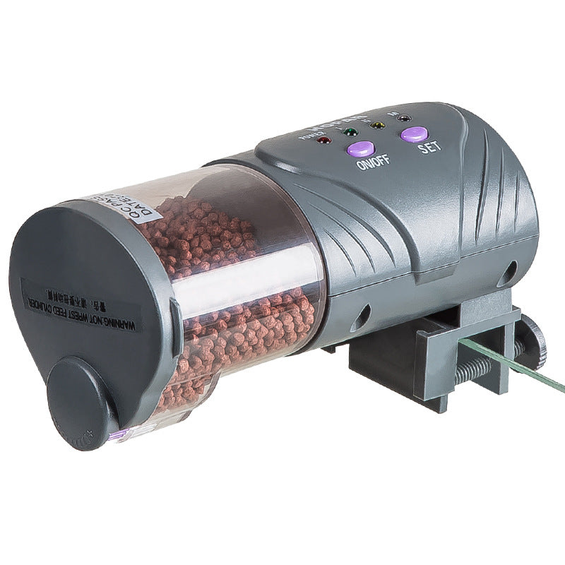 Distributeur de nourriture pour aquarium avec minuterie intelligente - AOMshop