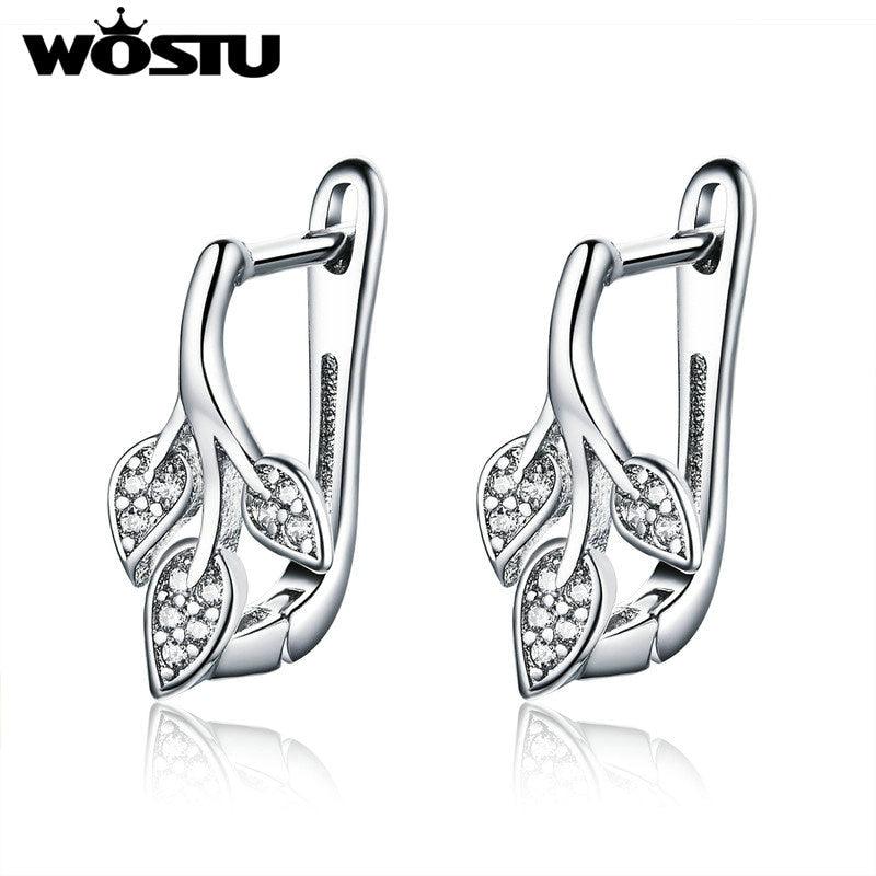 "Élégantes boucles d'oreilles WOSTU Autumn leaves pour femme " Default Title
