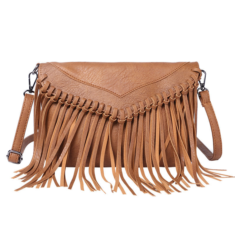 Envelope Tassel Women's One-shoulder Messenger Bag | Achetez sur AOMshop