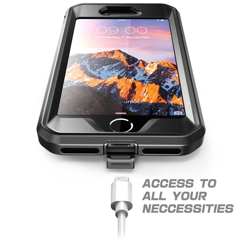 Étui SUPCASE UB Pro robuste avec clip ceinture pour iPhone SE 2022/2020 et iPhone 7/8