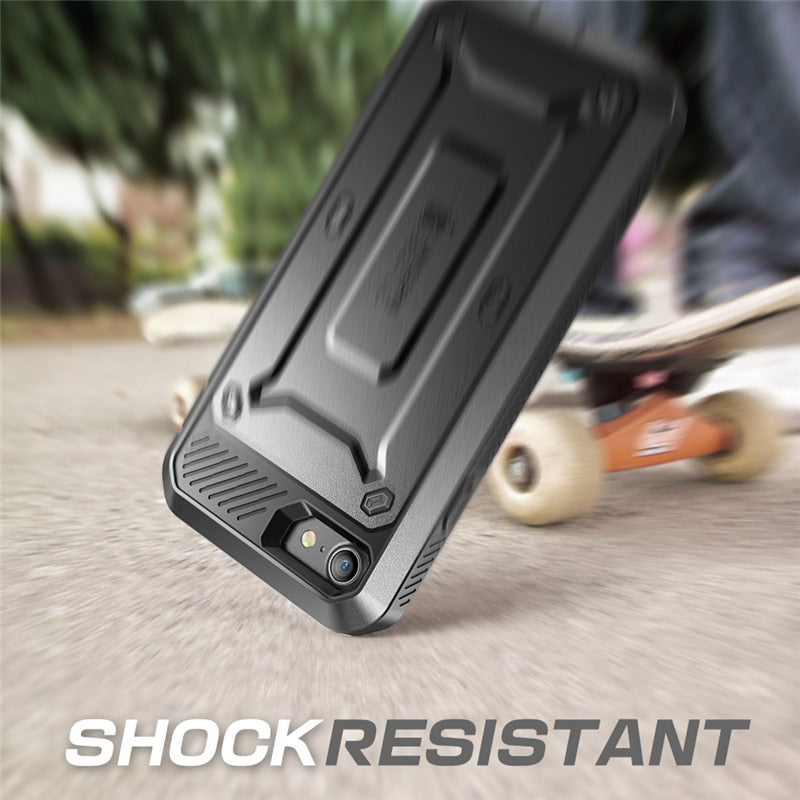 Étui SUPCASE UB Pro robuste avec clip ceinture pour iPhone SE 2022/2020 et iPhone 7/8