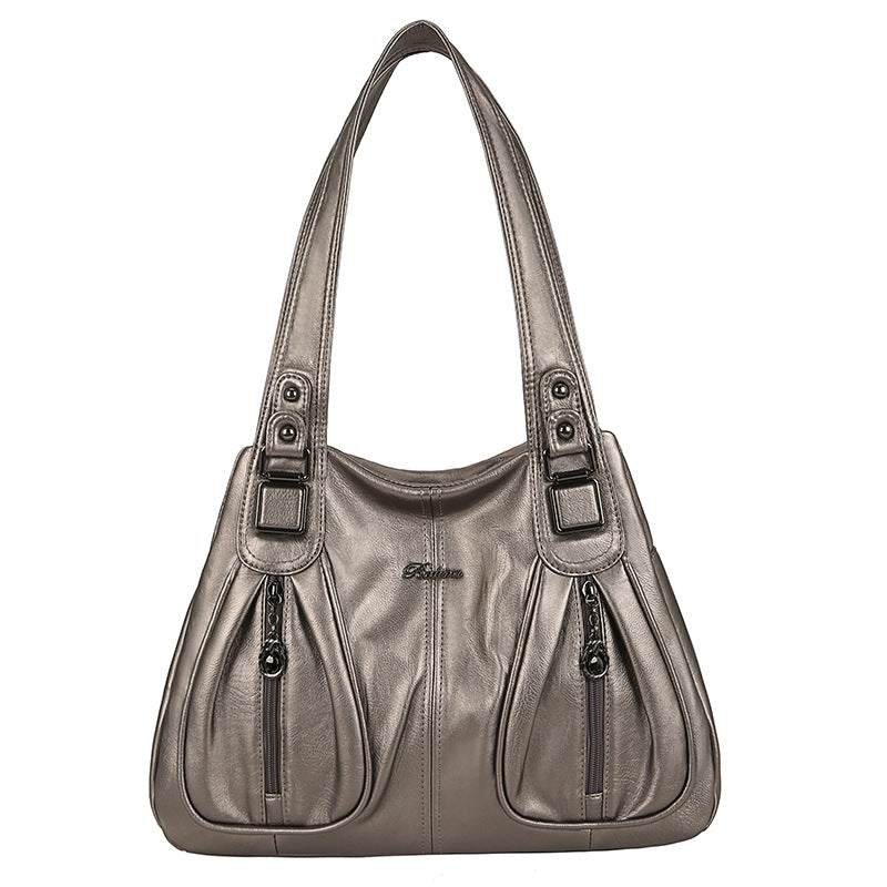 European And American Fashion Women's Shoulder Bag Portable | AOMshop Ancient copper