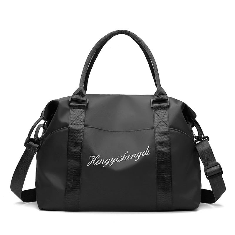 Sac de sport Fitness Travel Duffel Sac à bandoulière - AOMshop Black