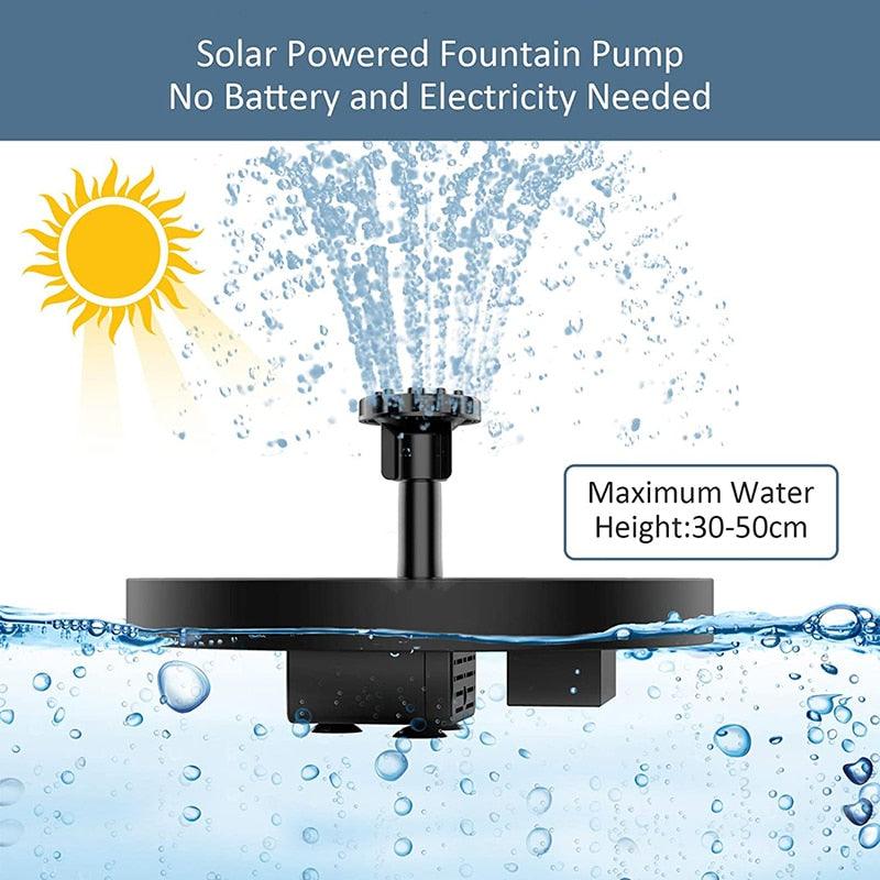 "Fontaine solaire : décorez votre jardin avec cette fontaine écologique"