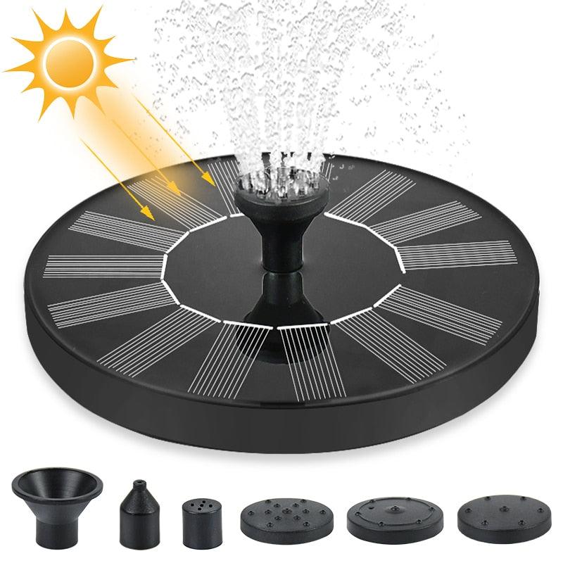 "Fontaine solaire : décorez votre jardin avec cette fontaine écologique"