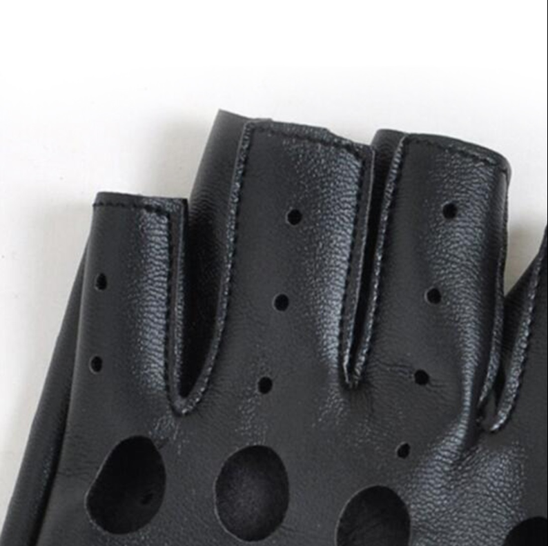 Gants de moto demi-doigts creux à la mode | AOMshop