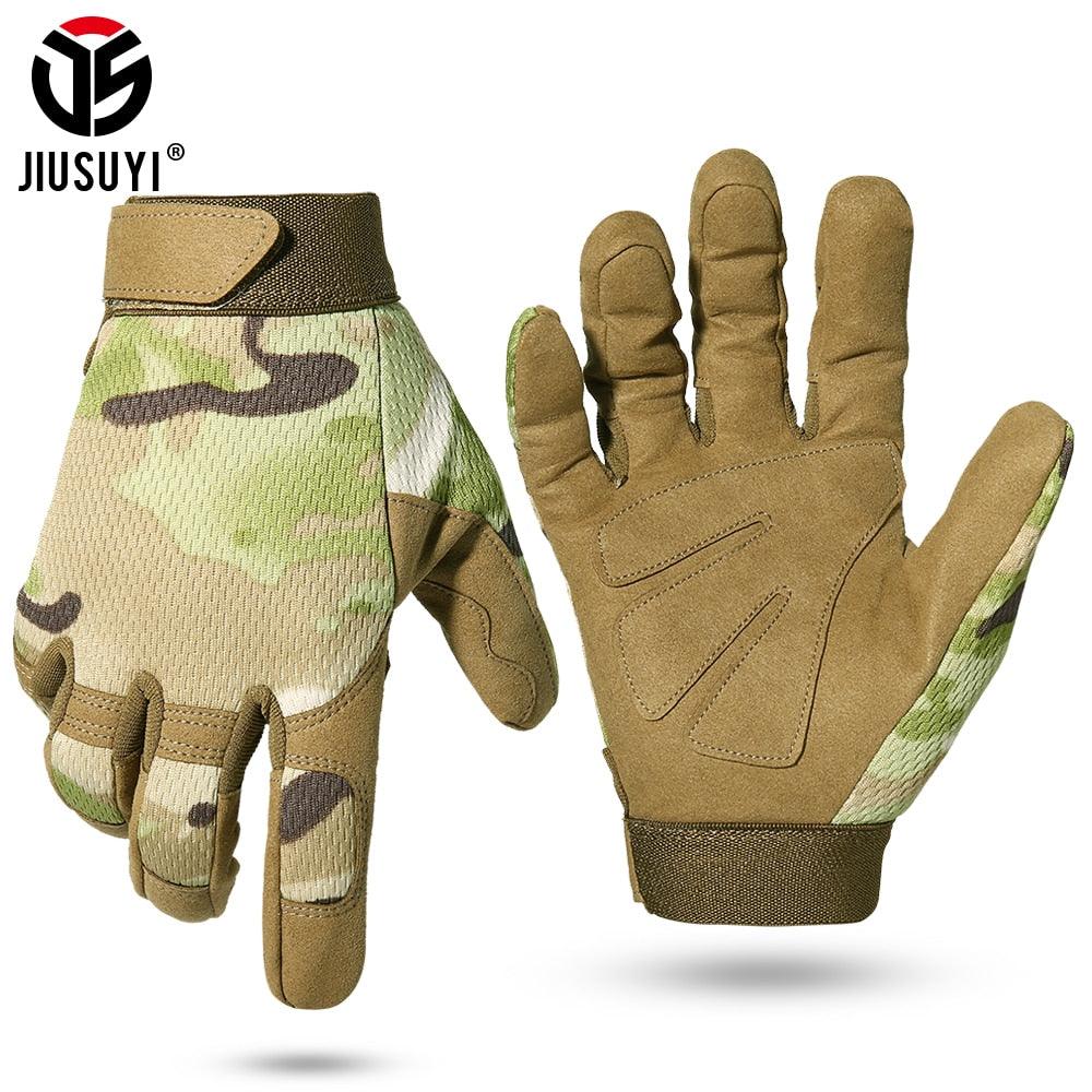 Gants tactiques Multicam pour militaire, airsoft, moto et paintball