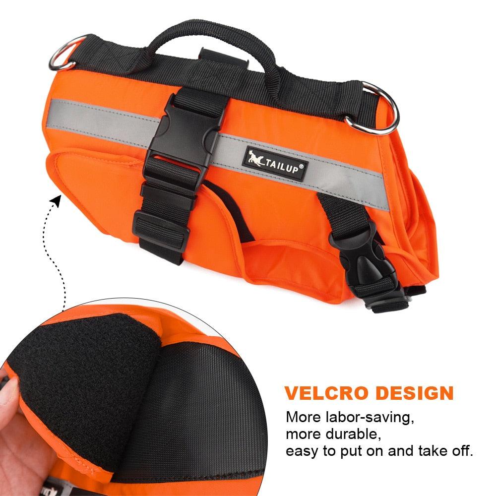 Gilet de sauvetage pour chien - Pour les petites et grandes races