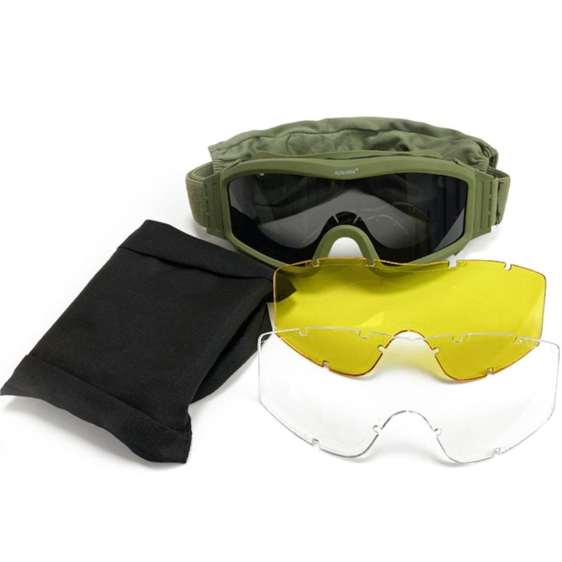 Achetez des lunettes tactiques pour le tir et l'airsoft - AOMshop