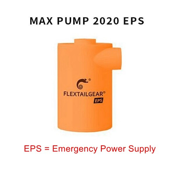 FLEXTAILGEAR Air Pump TINY Portable pour Matelas de Camping et Bouées gonflables | AOMshop Max pump2020EPS-oran