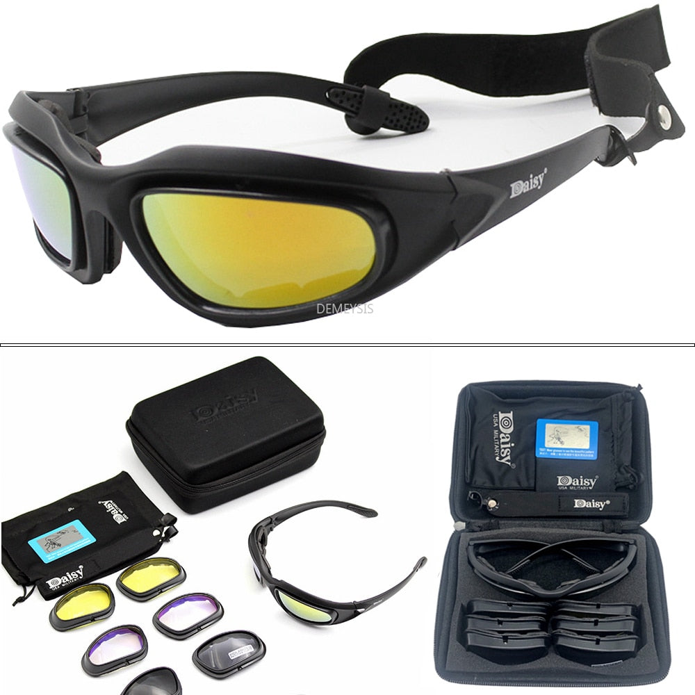 "Lunettes Tactiques Polarisées Daisy - AOMshop"