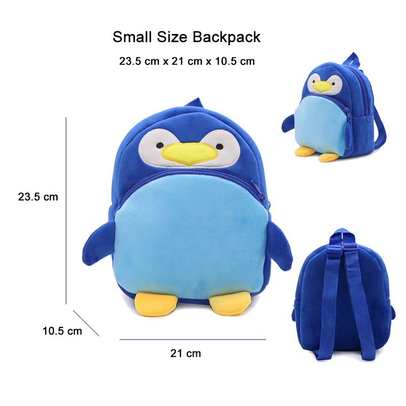 Achetez un sac d'école licorne arc-en-ciel pour enfants - AOMshop Penguin 1