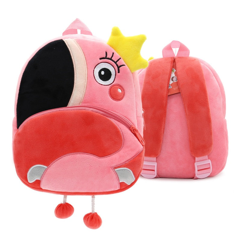 Achetez un sac d'école licorne arc-en-ciel pour enfants - AOMshop Flamingo