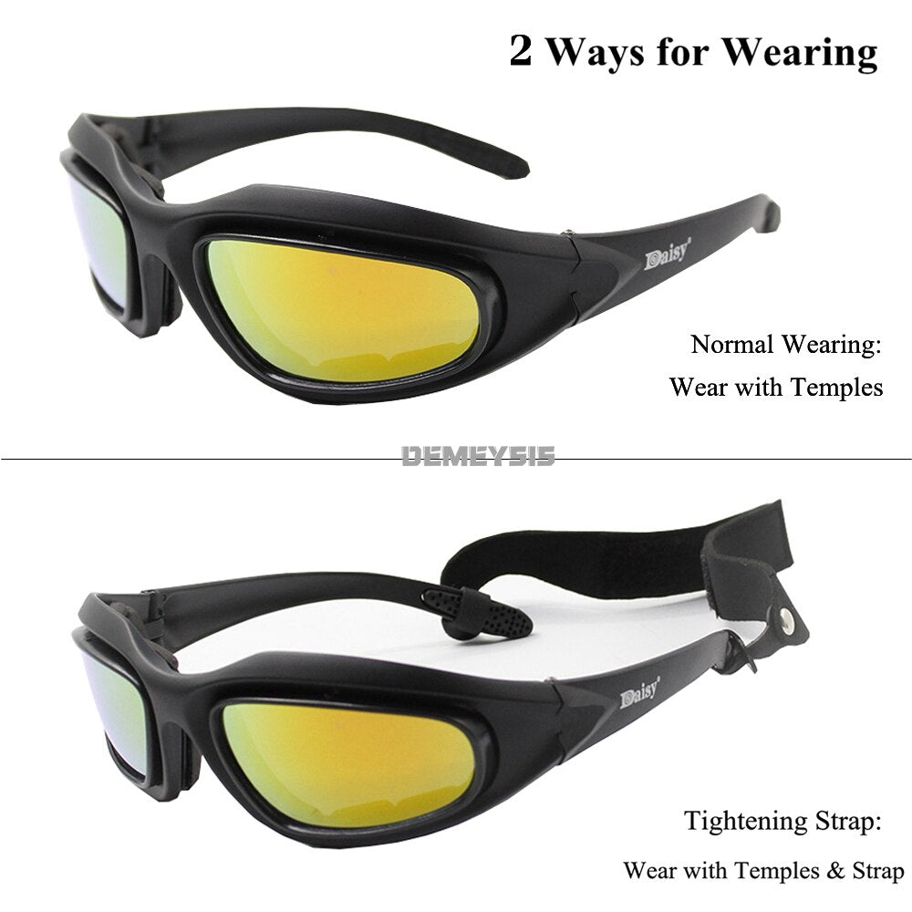 "Lunettes Tactiques Polarisées Daisy - AOMshop"