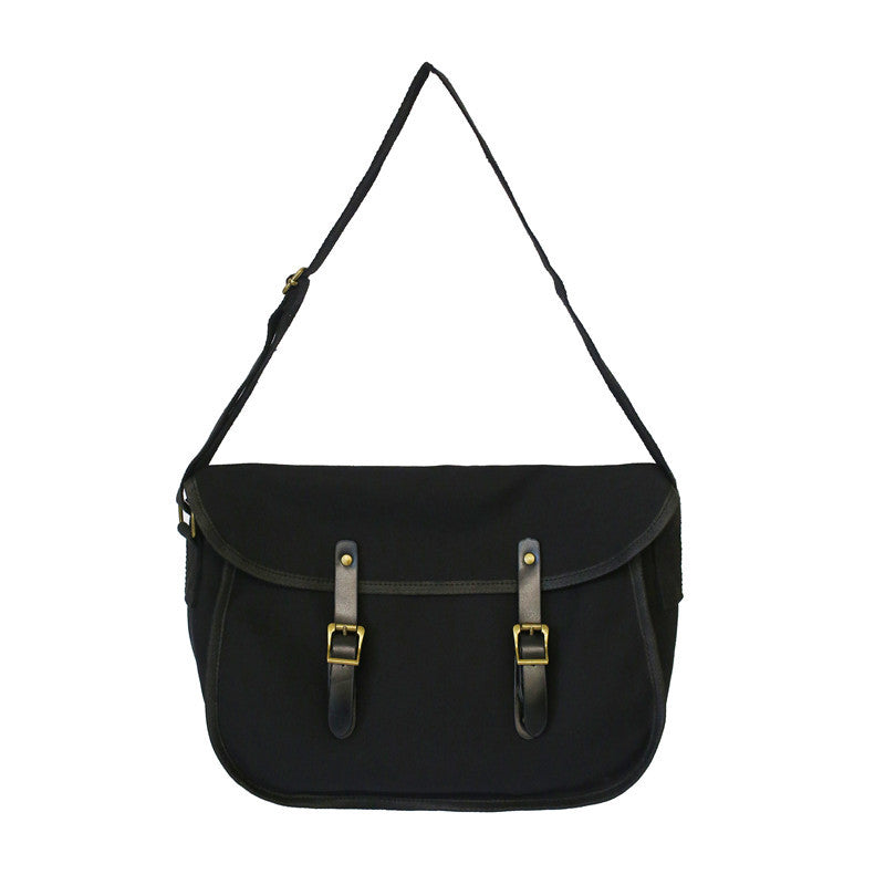 "Sac Messenger en toile japonaise Harajuku - Grande capacité | AOMshop" Black