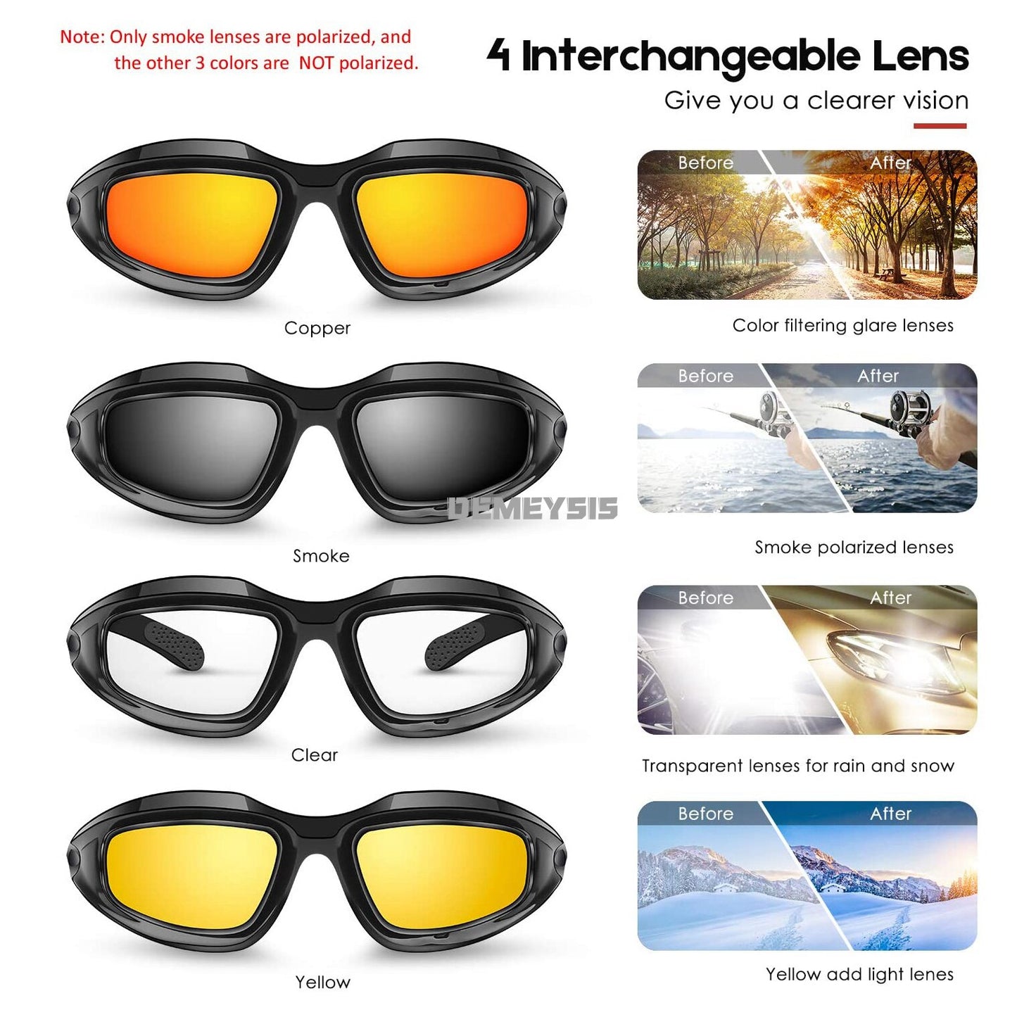 "Lunettes Tactiques Polarisées Daisy - AOMshop"