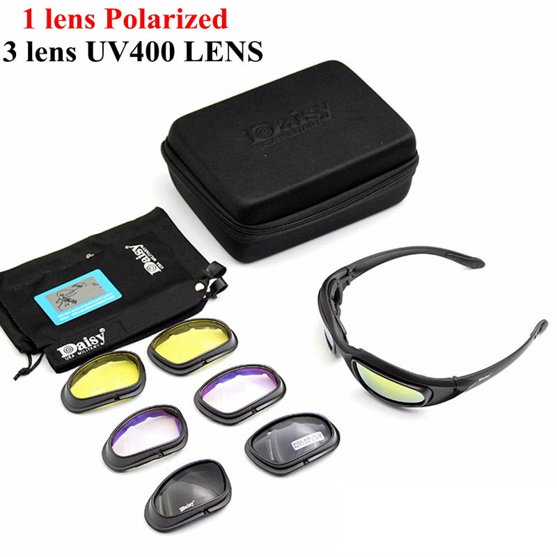 "Lunettes Tactiques Polarisées Daisy - AOMshop" Polarized