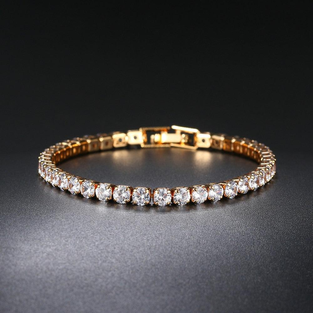 Hiphop Tennis Bracelet Homme Iced Out 3/4/5mm