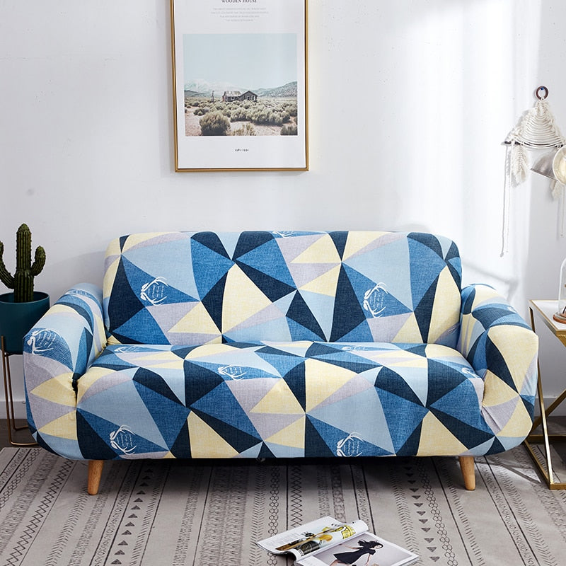 "Housse de canapé élastique tout-en-un - AOMshop" 10