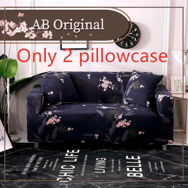 "Housse de canapé élastique tout-en-un - AOMshop" B 2 pillowcase