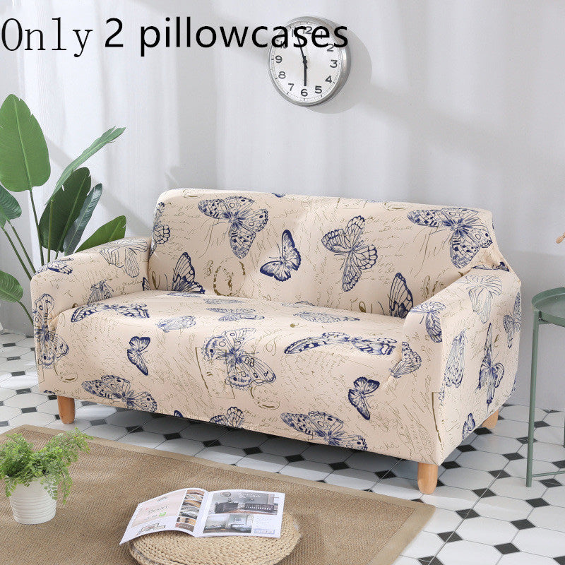 "Housse de canapé élastique tout-en-un - AOMshop" M style 2 pillowcase