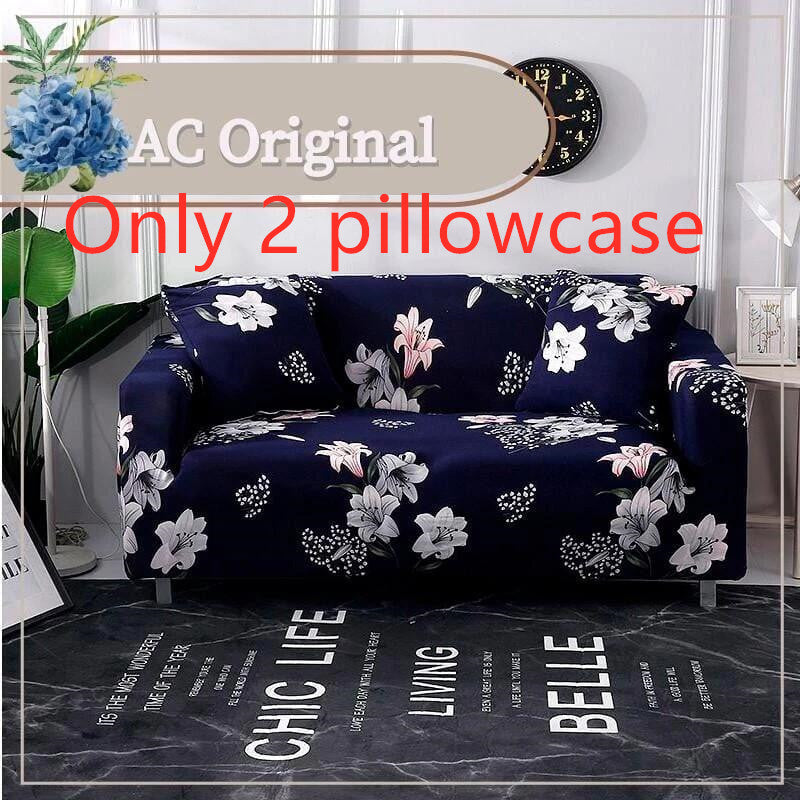 "Housse de canapé élastique tout-en-un - AOMshop" C 2 pillowcase