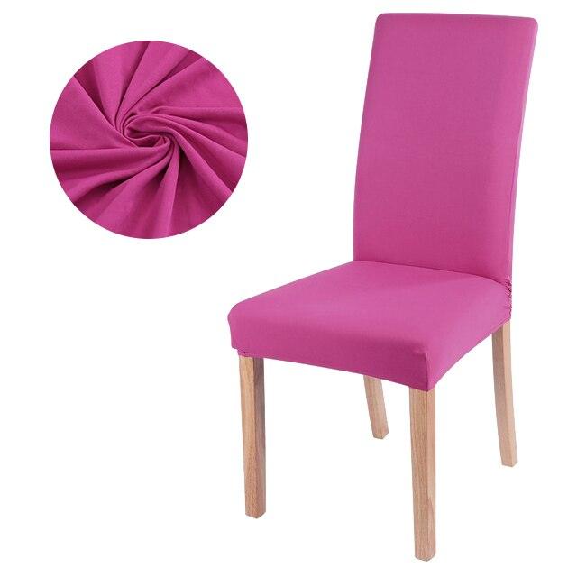 Housses de chaise élastiques en spandex anti-taches Color 14 Ordinary