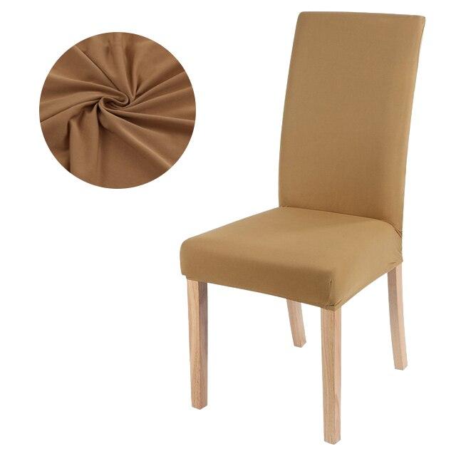 Housses de chaise élastiques en spandex anti-taches Color 3 Ordinary