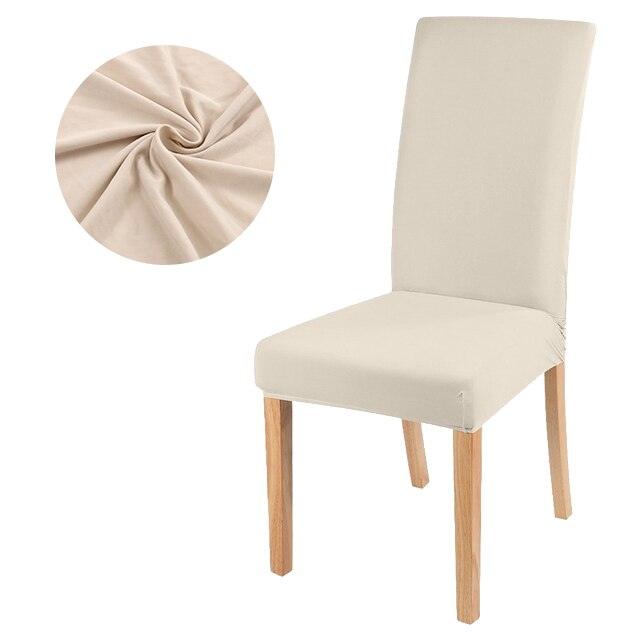 Housses de chaise élastiques en spandex anti-taches Color 13 Ordinary