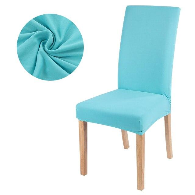 Housses de chaise élastiques en spandex anti-taches Color 4 Ordinary