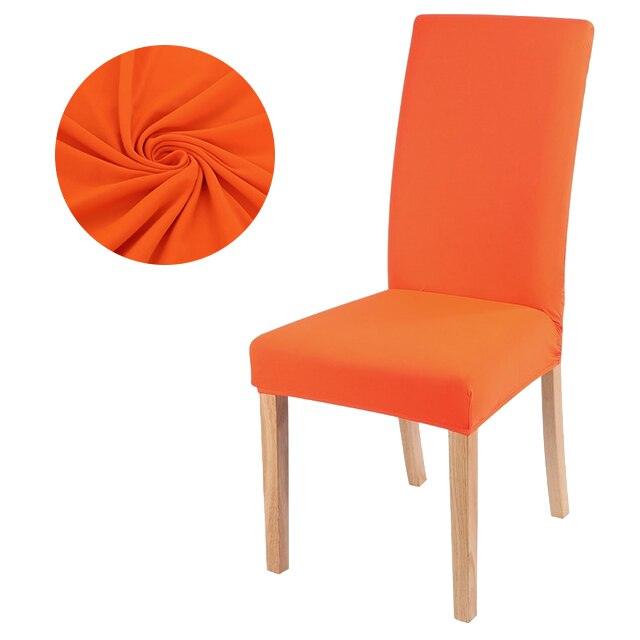 Housses de chaise élastiques en spandex anti-taches Color 7 Ordinary