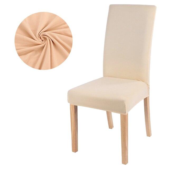 Housses de chaise élastiques en spandex anti-taches Color 12 Ordinary