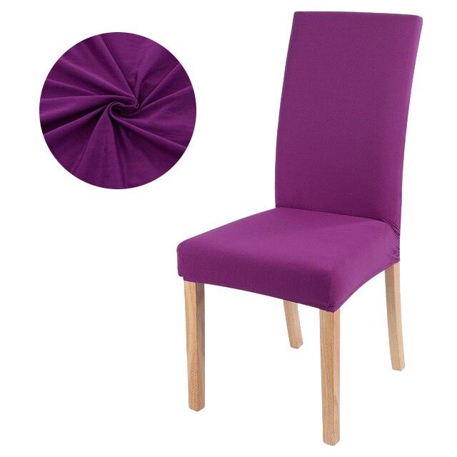 Housses de chaise élastiques en spandex anti-taches Color 5 Ordinary