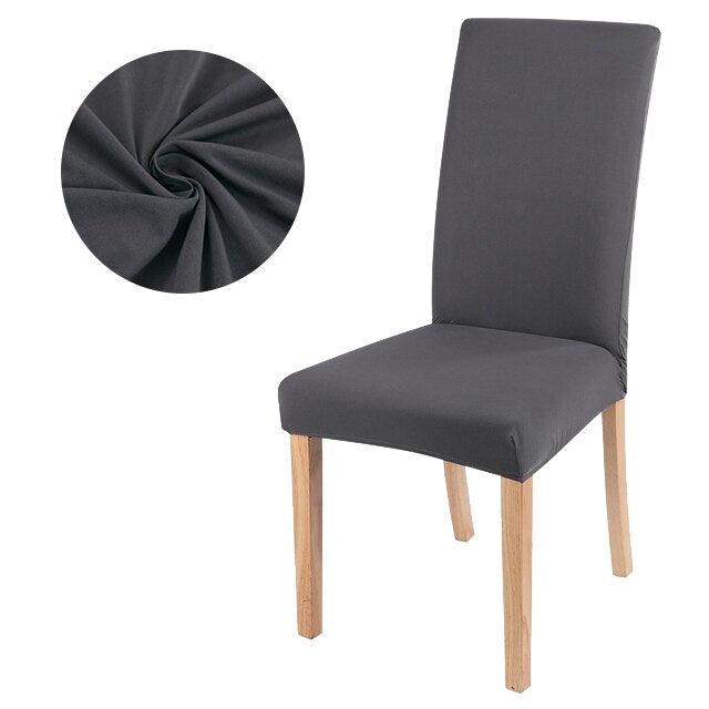 Housses de chaise élastiques en spandex anti-taches Color 8 Ordinary