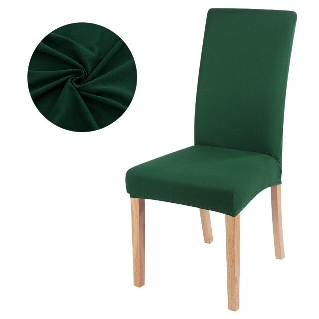 Housses de chaise élastiques en spandex anti-taches Color 11 Ordinary