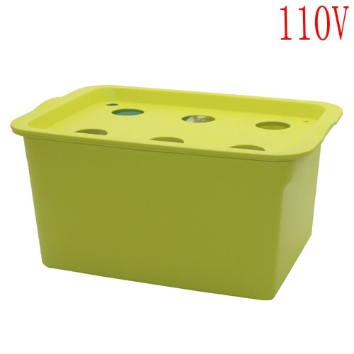 Kit de culture hydroponique à 6 trous pour jardin intérieur Green 110V