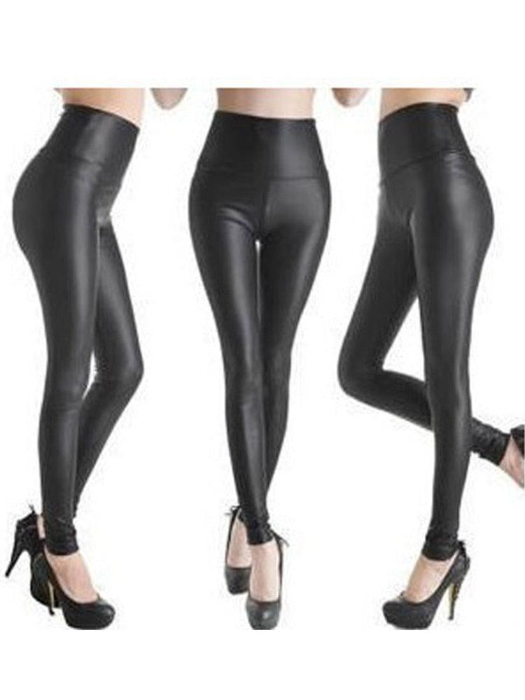 "Legging Punk Noir Sexy YSDNCHI - Pantalon Skinny Taille Haute Fashion"