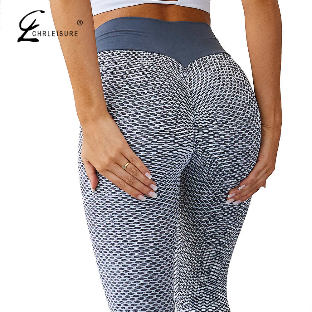 Legging de sport femme 2019, haute taille, respirant et extensible Gray