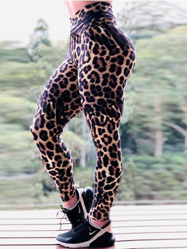 Leggings de sport imprimés réfléchissants pour femmes 6726