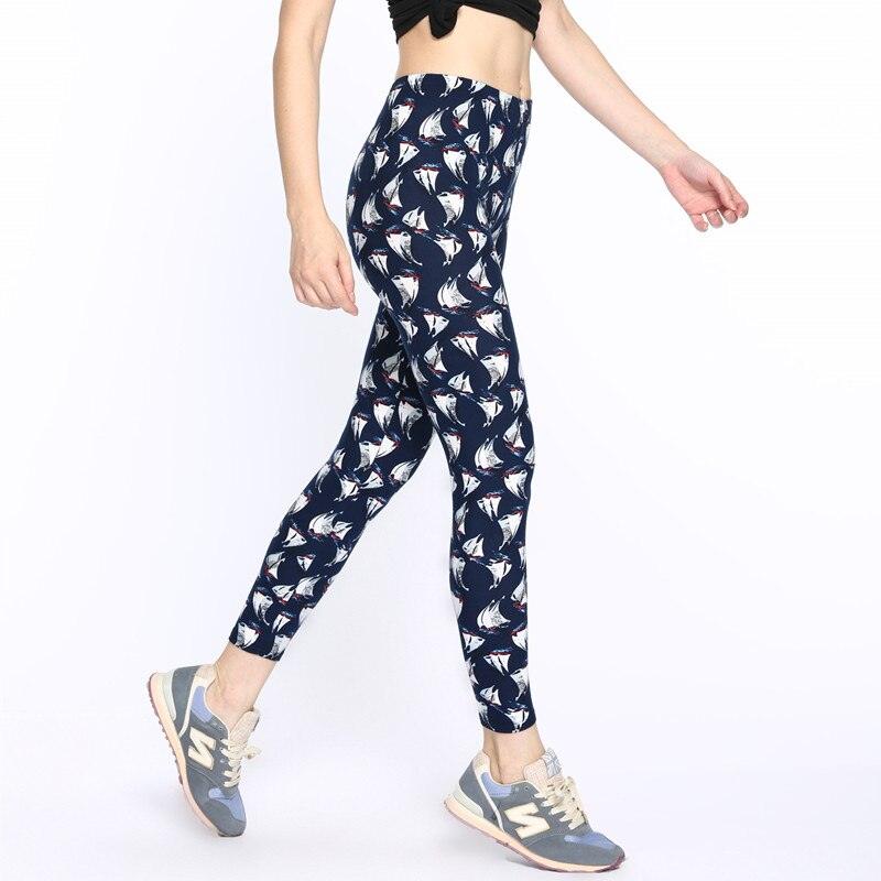"Leggings imprimés libellule pour femmes" 4 One Size