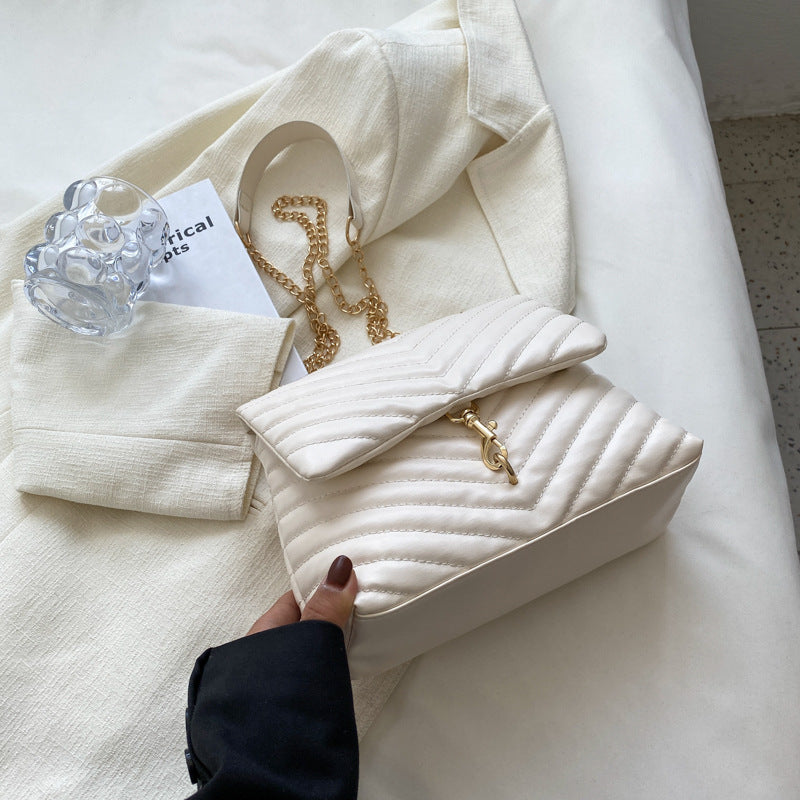 "Sac messager en bandoulière brodé à motif losange AOMshop - loisirs et mode"