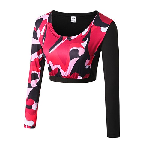 Les nouveaux tops de yoga pour femmes | AOMshop Red Camo