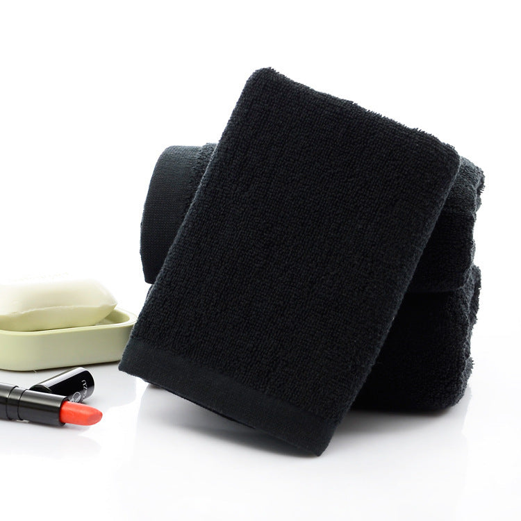 "Les serviettes en coton noir les plus populaires - AOMshop"