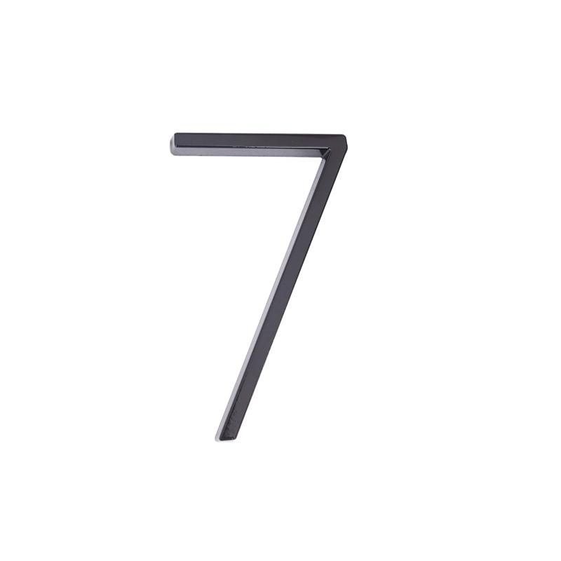 Lettres modernes pour porte d'entrée extérieure 7