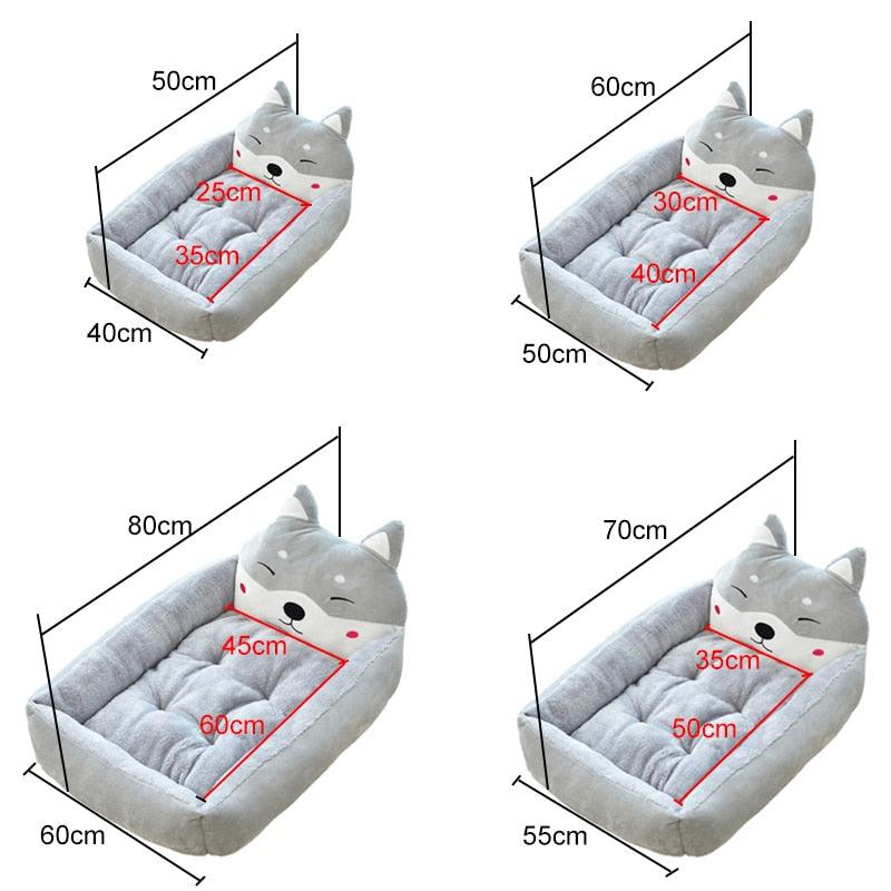 "Lit pour chien et chat doux et confortable avec un design mignon"